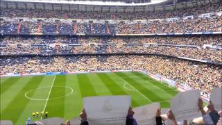 Torcida Merengue faz mosaico para Cristiano Ronaldo - 