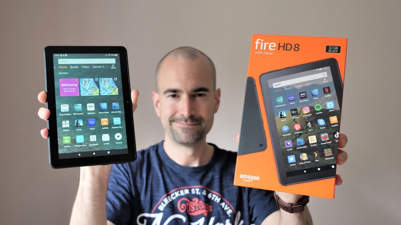 Fire HD 8 (2020)  Budget Tablet Unboxing & Tour 