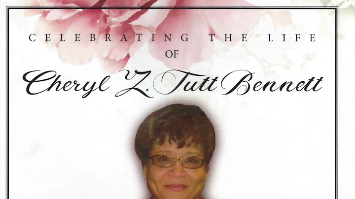 Celebration of Life for Mrs  Cheryl Bennett   HD 7...