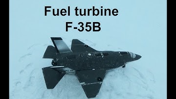 F-35B RC VTOL fuel jet aircraft | 6 minute flight time | First time in the world