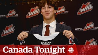 14yearold picked first in WHL draft ‘inspired’ by family to play hockey | Canada Tonight