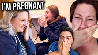 TELLING OUR FRIENDS \& FAMILY WE'RE PREGNANT AFTER 15 YEARS OF INFERTILITY