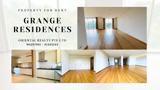 (For Rent) Grange Residences 4 Bedrooms