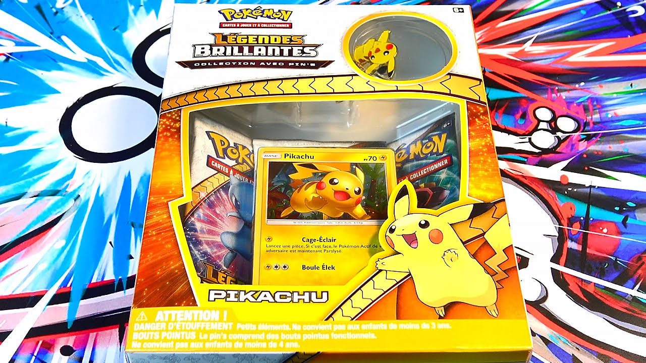 Achetez votre valisette pokémon Pikachu Légendes brillantes chez