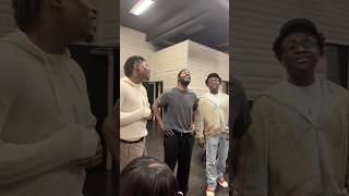 Celebrity BTS with me and my brothers @whoisLukeJames and @MIL3SCATON getting ready for our ​⁠performance Wealth