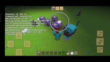 I made JoJo with Command Block in Minecraft #jojo #minecraft #commandblock