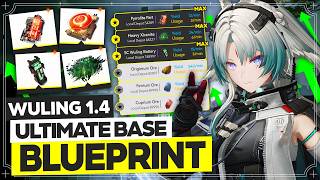 1.4 Wuling Factory Blueprints - Max Profit Mega Base Blueprint Asia/NA/EU【Arknights: Endfield】