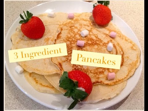 How To Make 3 Ingredient Pancakes! | SophieScatz |
