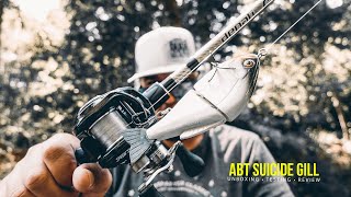 The 5.5 Inch ABT Suicide Gill ALBINO (Glide Bait)