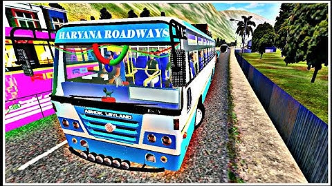 Haryana Road ways livery for Ashok Leyland Bus mod