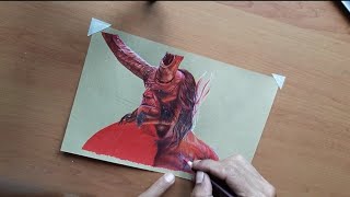 DRAWING HELLBOY 2019