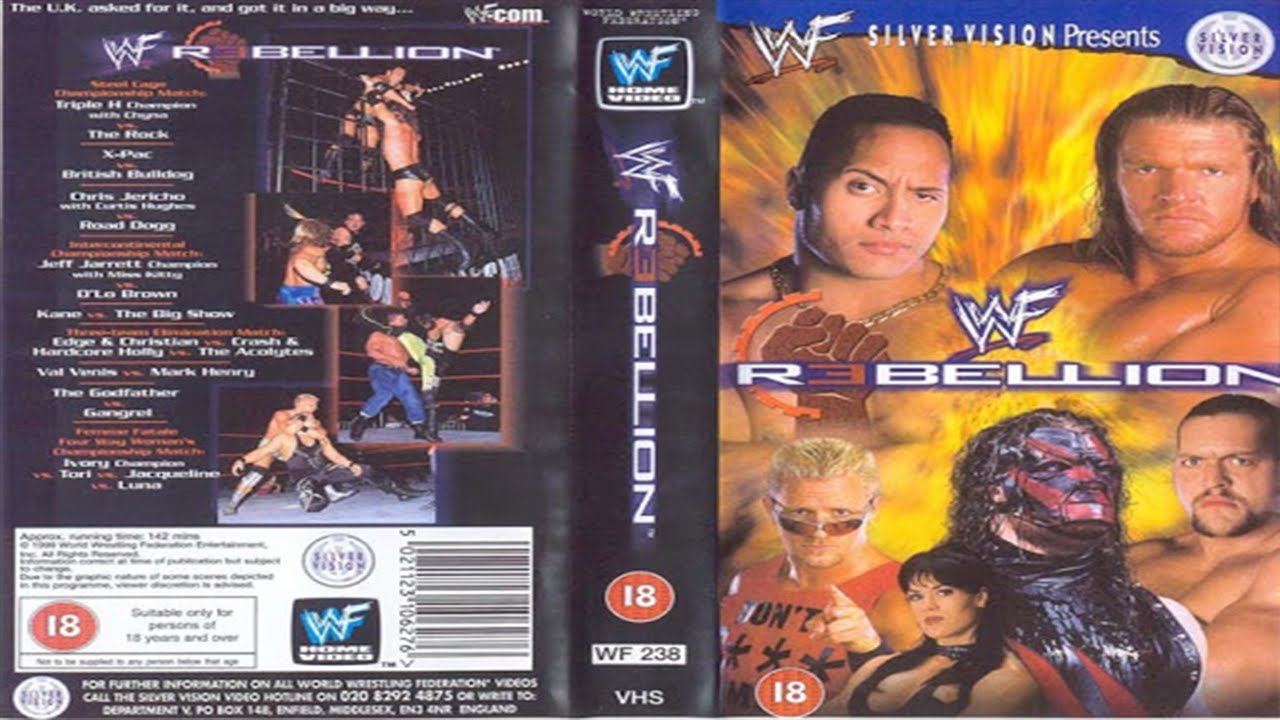 WWE Rebellion 99' - WWE 2K19 Full Card Playthrough - YouTube