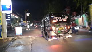 Malam dari Cirebon naik Mikrobus ELF ke Kuningan