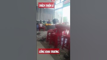 cúng khai trương quán cà phê thầy tram