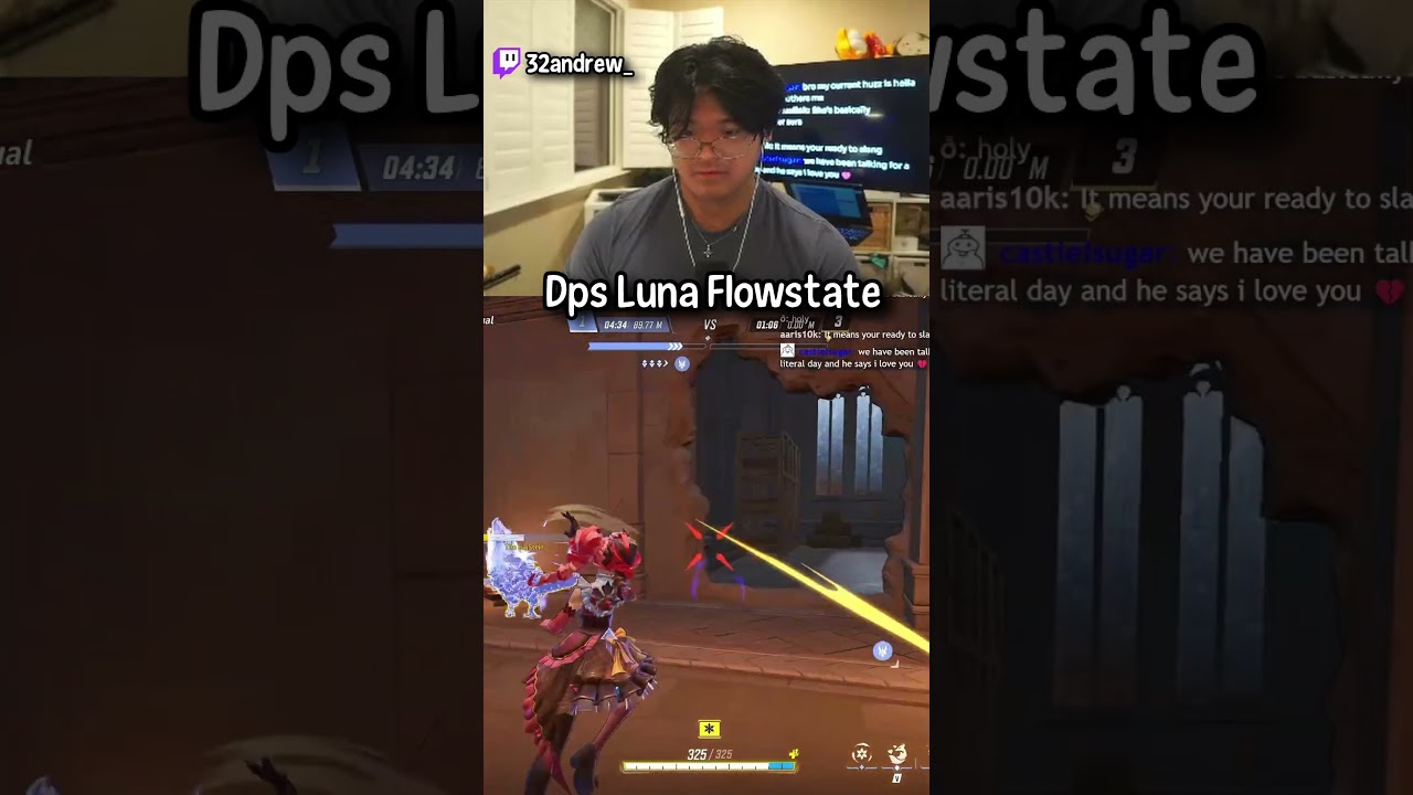 Dps Luna Flowstate🤤#marvelrivals #marvelrivalsclips #dpsluna #32andrew #streamer #ragebait