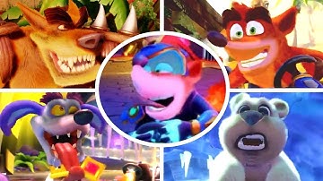 Crash Team Racing Nitro-Fueled - All Demo Tracks (Full Race Gameplay)