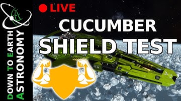 🔴Cucumber shield test flight  Down To Earth Astronomy