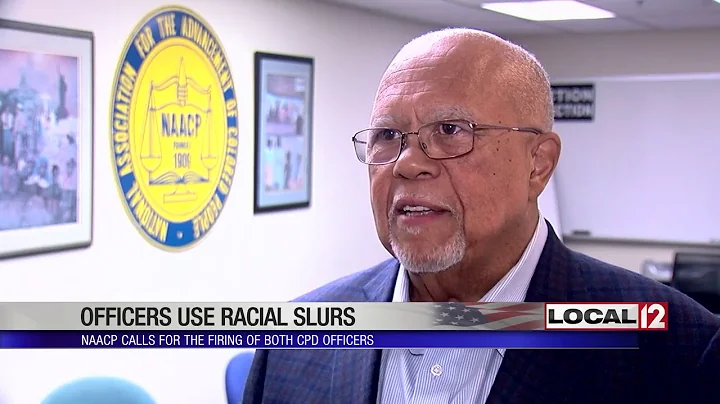 NAACP calls for 2 officers who reportedly used racial slur to be fired