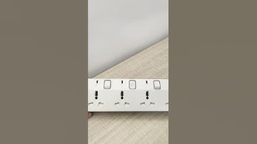 ECAS 4 way Universal Multi Plug Extension socket