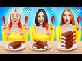 Fast medium or slow food challenge try to eat in 1 second epic food battle by ratata brilliant