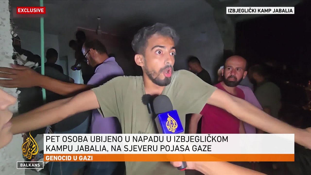 طاقم قناة الجزيرة في موقع الهجوم في جباليا: "لماذا لا يساعدنا أحد؟"