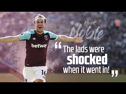 NOBLE: THE LADS WERE SHOCKED WHEN IT WENT IN!