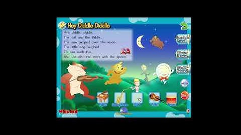 Hey Diddle Diddle - VTech Whiz Kid Learning System WonderTown Gameplay