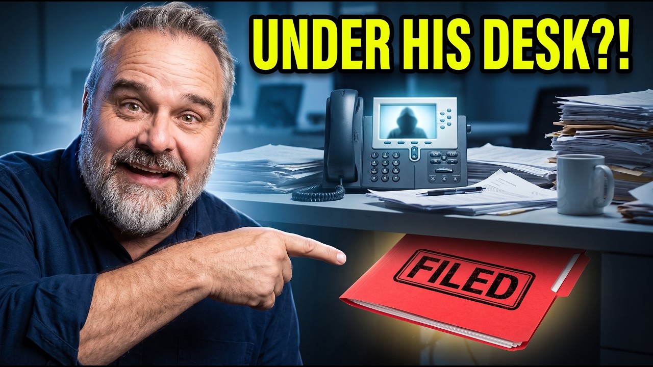 Scammer Claims My Case Is Filed Under His Desk? I ran with it