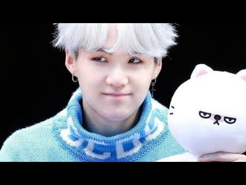 BTS Suga cute video//lil cat 🐈
