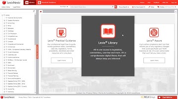 Lexis® Library - Introduction to the Interface
