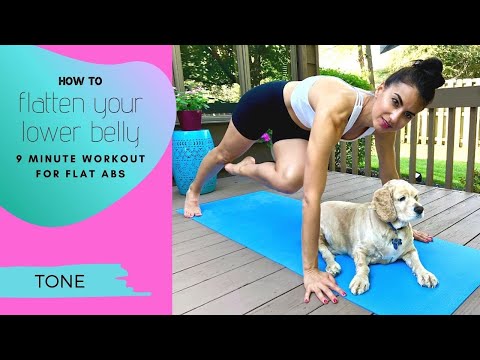 How to Flatten Your Lower Belly | 9 Minute Workout for Flat Abs hqdefault