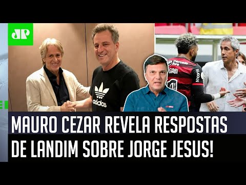 "O que o Landim ME RESPONDEU sobre o Jorge Jesus foi que..." Mauro Cezar ABRE O JOGO sobre Flamengo!