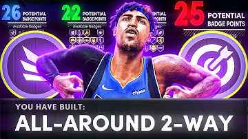 BEST ALL-AROUND 2-WAY BUILD of NBA 2K21 NEXT-GEN | 60+ BADGE UPGRADES | RARE DEMIGOD BUILD