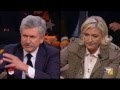 Le Pen e D'Alema: confronto-scontro su Europa ed euro