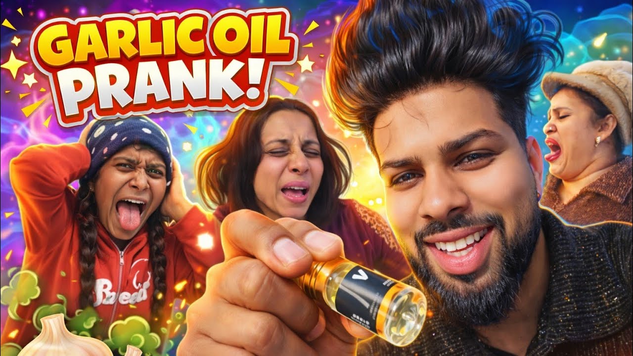 GARLIC OIL PRANK PART 2 🤣 | PRANK GONE WRONG! “Ye Nahi Karna Chahiye Tha”😱