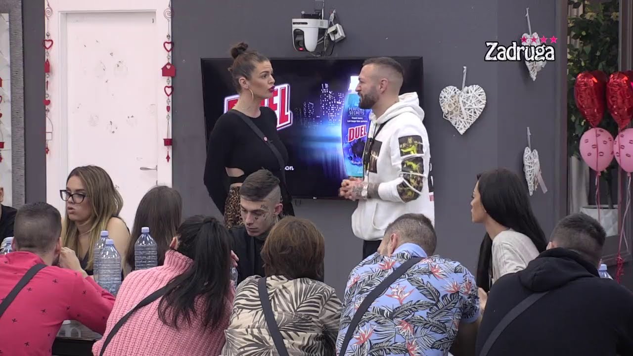 Zadruga 4 - Rialda uništila Ša, pa skinula masku njemu i Tari - 11.02.2021.