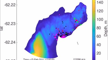 Particle transport in Potter Cove