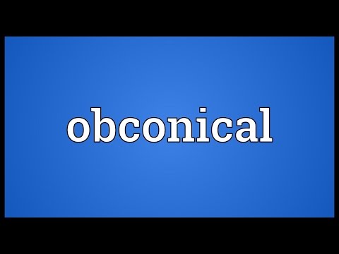 Header of obconical
