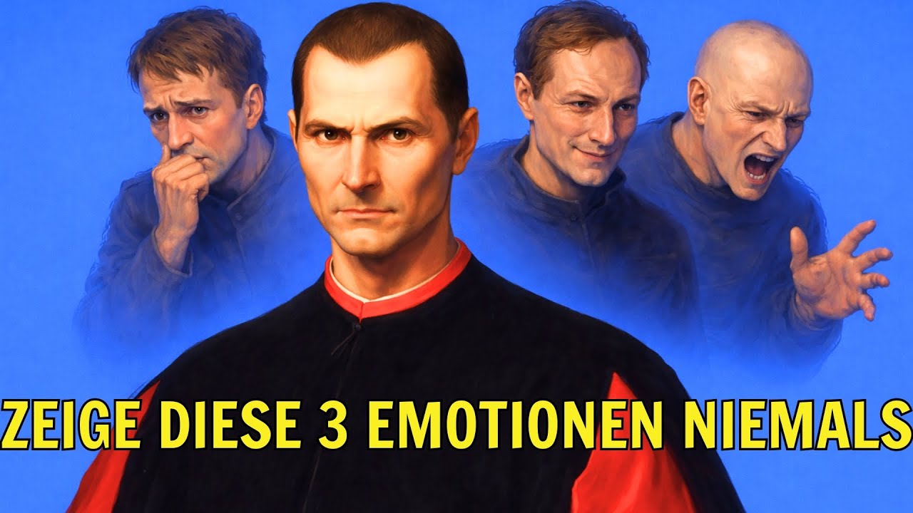 3 Emotionen, Vor Denen Machiavelli Warnte: Zeig Sie Niemals – Die Meisten Tun Es Täglich