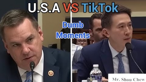 Congress Acting Dumb Against the CEO of TikTok for 6 Minutes