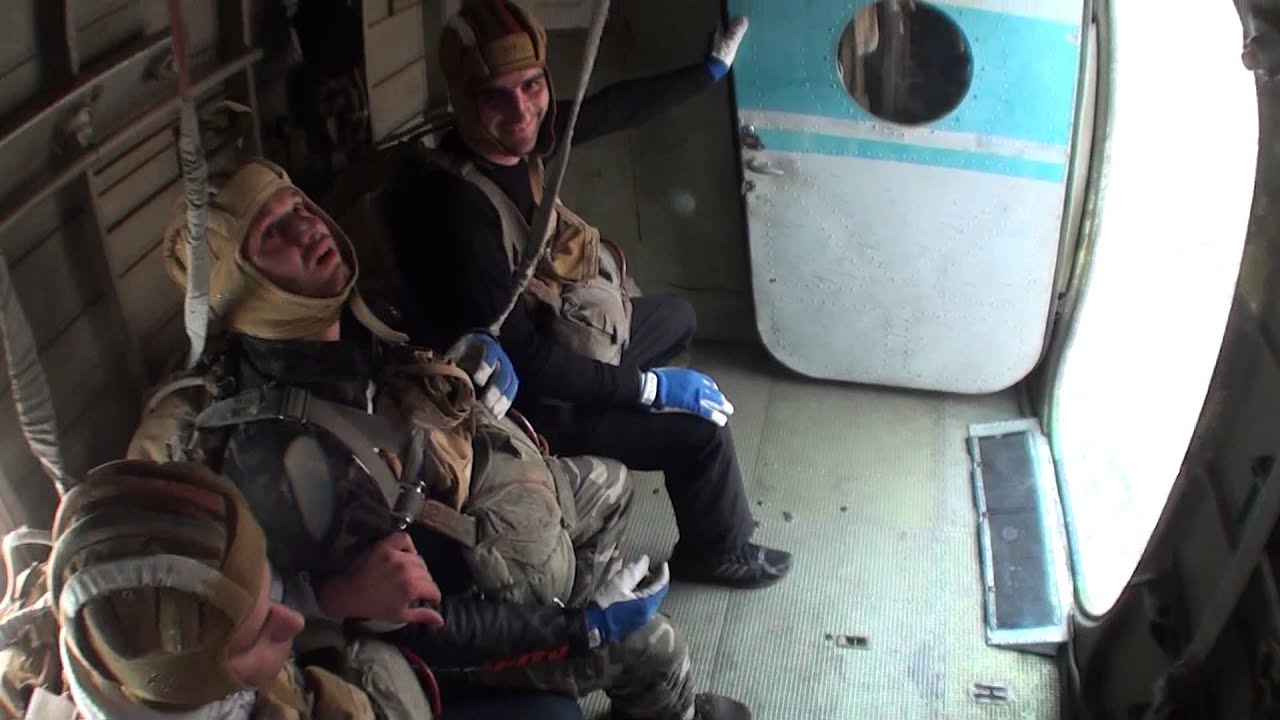 Выброска дубов. Пришлось приземляться в самолете...