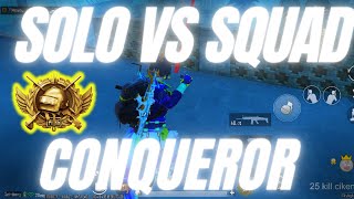 KILLS 22!! SOLO V SQUAD CONQUEROR SKYLINEPUBGM