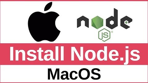How to Install Node.js on Mac (2025) | Setup Node & NPM on macOS Sonoma/Ventura [M1/M2/M3/Intel]
