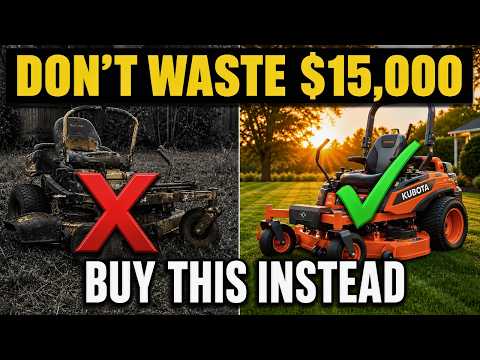 The Only 3 Zero-Turn Mowers Worth Buying In 2026 (Don't Waste $15,000)