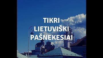 Intermediate Lithuanian course „Tikri lietuviški pašnekesiai“ - dialogue preview