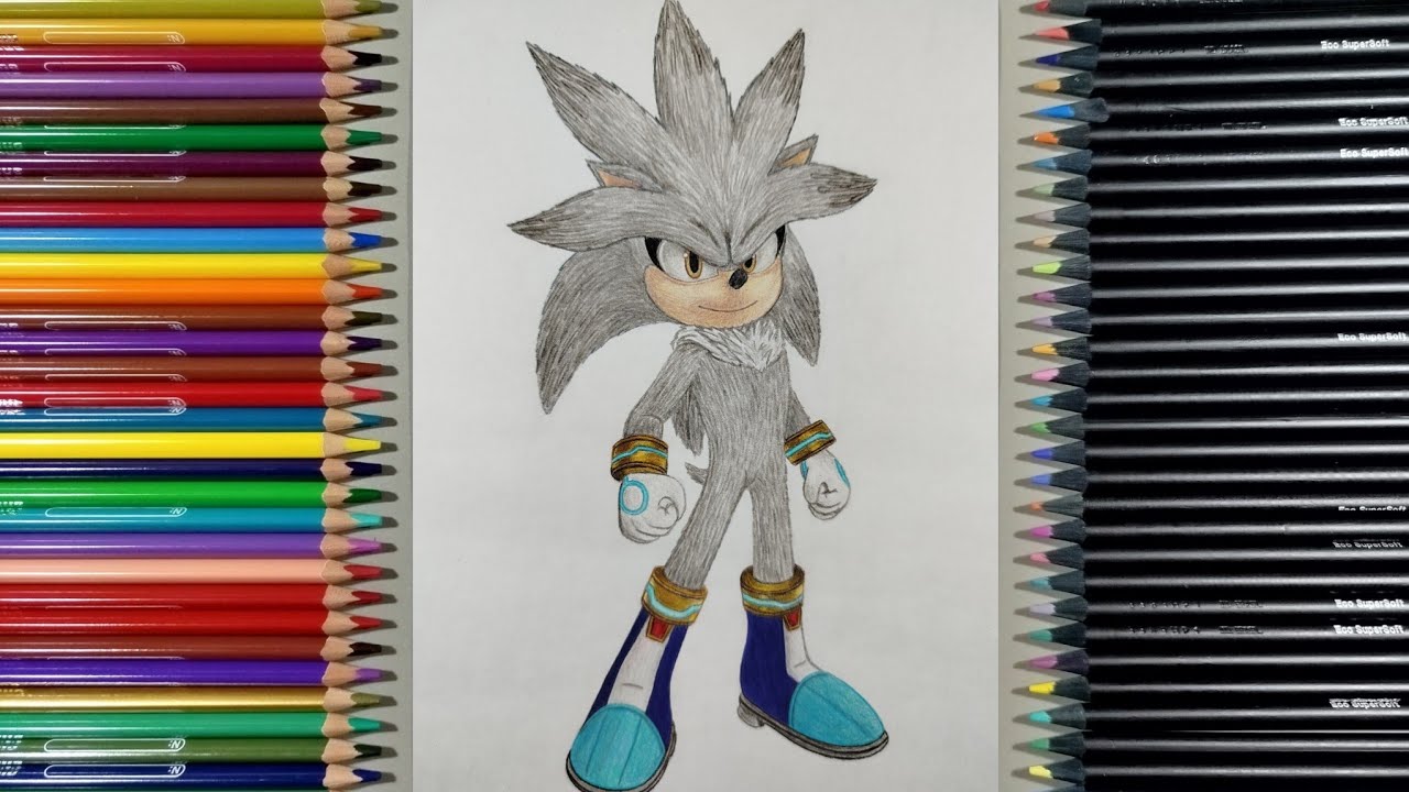 Dibujo a Silver | Sonic 4 La película | Drawing Silver