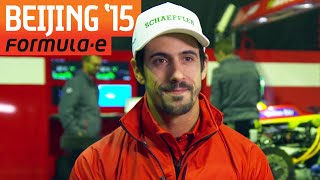 Lucas di Grassi On New Drivetrains, Motors And Strategy - (Beijing ePrix)