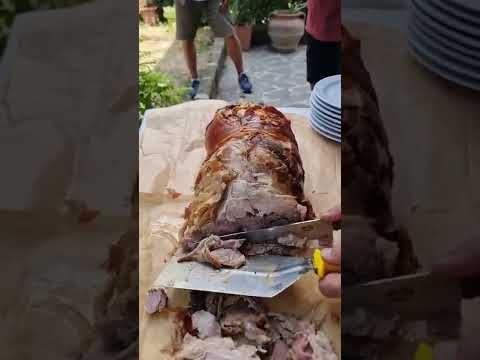 Juicy and Crunchy PORCHETTA