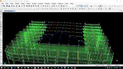 sap2000 v19 design steel structure building 05