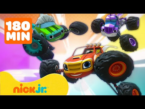 Вспыш и чудо-машинки | 3-часовой гоночный марафон со Вспышем! | Nick Jr. Cyrillic